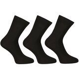 Nedeto 3PACK Ankle Socks - Bamboo Black cene