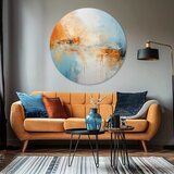 Okrugle slike sa akrilom Apstraktno jutro | different dimensions