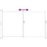  Retraktabilna bočna tende Antracit 300 x 180 cm Poliester | shoptok.hr