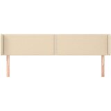  Uzglavlje s ušima krem 183x16x78/88 cm od tkanine | shoptok.hr