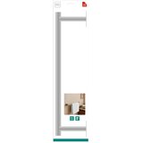 Douceur d intérieur Metalni držač za ručnike u sjajno srebrnoj boji s postavljanjem bez bušenja Fixeo – | shoptok.hr