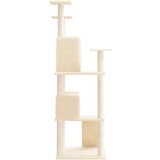  Mačje drevo s praskalniki iz sisala krem 153 cm, (20796898) | Shoptok.si