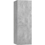 Maison Chic TV omarica - TV stojalo - Televizijska omarica betonsko siva 30,5x30x90 cm inženirski les, (21701579) | Shoptok.si