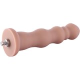HiSmith HSA39 Beaded Anal Silicone Dildo KlicLok 17.3cm Skin | Shoptok.si