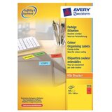 Avery Zweckform Etikete za označevanje, rdeče 105 x 148 mm Cene