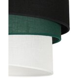  Duolla - Plafonski luster TRIO 1xE27/15W/230V prečnik 45 cm crna/zelena/bela | Eponuda.com