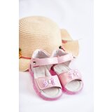 Gemre PE1 Comfortable Children's Sandals With Decoration Pink Cayo | Shoptok.si