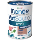 Monge vetsolution hypo monoprotein (lamb) - dijetetska vlažna hrana za pse za smanjenje intolerancija na sastojke i hranljive materije (400g) Cene