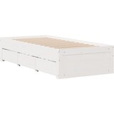  Okvir kreveta bez madraca s ladicama bijeli 90x200 cm borovina | shoptok.hr
