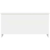  Skladišni kovčeg Bijela 100 x 40 x 50 cm Konstruirano drvo | shoptok.hr