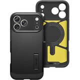 Spigen SGP, Ovitek za iPhone 17 Pro serije Tough Armor T MagFit z vgrajenim stojalom, Črna, (5000189362) Cene