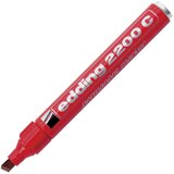 Marker permanentni 1-5mm klinasti vrh edding 2200 c crveni | shoptok.hr