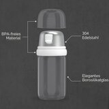 KITCHENDAO 120 ml stekleni dozirnik za sol in poper | Shoptok.si
