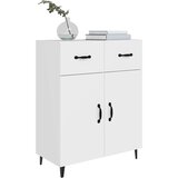  Komoda bela 69,5x34x90 cm inženirski les, (20654314) | Shoptok.si