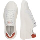 Calvin Klein Jeans Nizke superge kamela / temno oranžna / bela | Shoptok.si