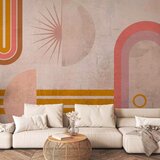 Artgeist Fototapeta Pink Arcs, 150x105cm | Shoptok.si