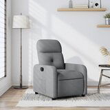 vidaXL Naslonjač od tkanine svjetlosivi | shoptok.hr
