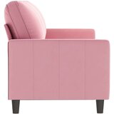  Kavč trosed roza 180 cm žamet | Shoptok.si