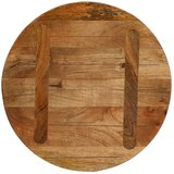Stolna ploča Ø 60 x 2,5 cm okrugla od masivnog drva manga | shoptok.hr