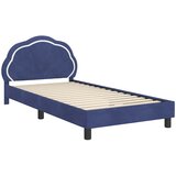 Krevet za djecu s uzglavljem Policijska plava 80 x 200 cm | Eponuda.com