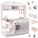  Dječja drvena kuhinja MODERN CLASSIC + dodaci | shoptok.hr