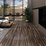  Samoljepljive podne obloge PVC 5,21 m² 2 mm prugaste smeđe | shoptok.hr