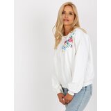 RUE PARIS Sweatshirt-RV-BL-8058.94-white | Shoptok.si