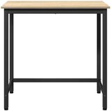  Stol Sonoma hrast 100 x 50 x 76,5 cm Inženjerska drva i čelik | Eponuda.ba