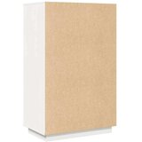  Visoka komoda bijela 67 x 40 x 108,5 cm od masivne borovine | Eponuda.com