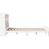  s regalom z knjige bez madraca bijeli 140x200cm borovina | shoptok.hr