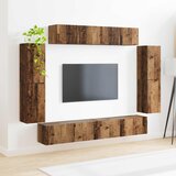 TV ormar 8 pcs Staro drvo | shoptok.hr