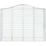  Lučne gabionske košare 10kom 200x50x140/160cm pocinčano željezo | Eponuda.ba