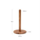 Kave Home Leseno stojalo za papirnate brisače v naravni barvi ø 15 cm Nukha – | Shoptok.si