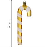  Božićni ukrasi od 14 cm – set od 4 komada, zlatni | shoptok.hr
