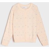 Sinsay Pamučni džemper na gumbe | shoptok.hr