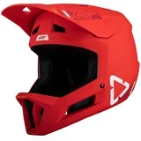 MTB Gravity 1.0 V24 Full-Face Cycling Helmet, Size L, Red