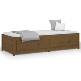 vidaXL Dnevna postelja medeno rjava 80x200 cm trdna borovina, (20723407) Cene
