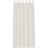 Voile zavjesa 2 kom. Krema 225 x 140 cm Poliester | shoptok.hr