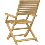  Sklopive vrtne stolice 4 kom 54,5x61,5x86,5 cm od drva bagrema | shoptok.hr