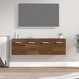 vidaXL Stenska omarica 2 kosa rjav hrast 60x36,5x35 cm inžen. les Cene