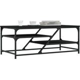  Stolić za kavu crni 100 x 49 x 40 cm od konstruiranog drva | Eponuda.com