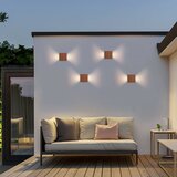  Brilagi - LED spoljašnje zidno svetlo DOUBLERAY LED/6W/230V, drveni dekor, IP54 | Eponuda.com
