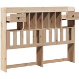 vidaXL Uzglavlje sa spremištem 150 cm od masive borovine | shoptok.hr