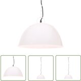  The Living Store Industrijska starinska viseča svetilka 25 W bela 41 cm E27 - Viseča Svetilka, (21745105) | Shoptok.si