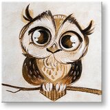  Autorska reprodukcija na platnu sova | ePonuda.com