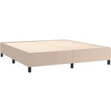  Krevet box spring s madracem cappuccino 180x200 cm umjetna koža | shoptok.hr