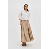 Marisse Women's Skirt L-Sc-4611 Beige | ePonuda.com