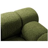 Micadoni Zelen modul za sedežno garnituro iz tkanine bouclé (desni kot) Bellis – Home | Shoptok.si