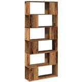 vidaXL Knjižna omara/pregrada starinski les 80x24x186 cm | Shoptok.si