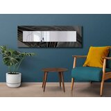WALLXPERT Dekorativno ogledalo 40120NISMA-016, 40x120 cm, Sivo-zlatna | Eponuda.ba